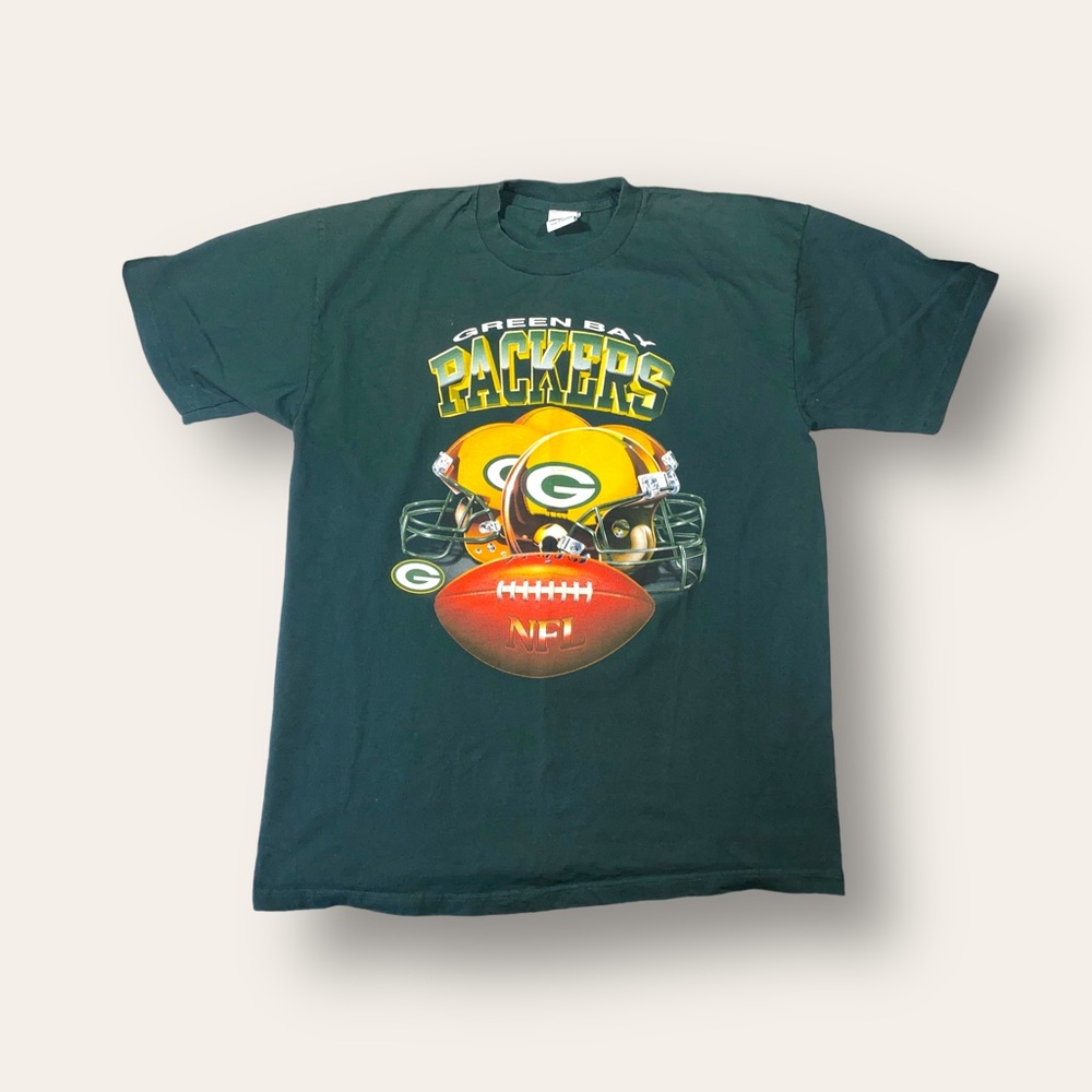 Vintage True Fan NFL Green Bay Packers Graphic T-Shirt | Size XL